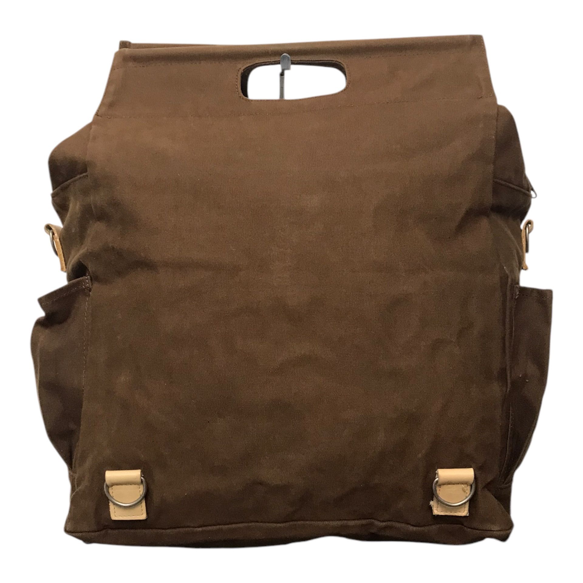 Issey Miyake × Japanese Brand × Tsumori Chisato Issey Miyake Tsumori Chisato Canvas Brown Tote Bag Size ONE SIZE - 5 Thumbnail