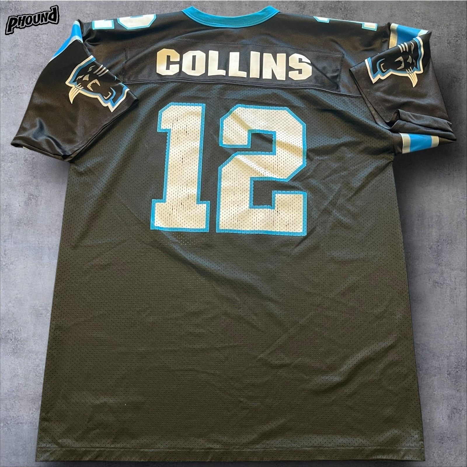 Logo Athletic Vintage Carolina Panthers Jersey Mens Large Kerry Collins Size US L / EU 52-54 / 3 - 2 Thumbnail