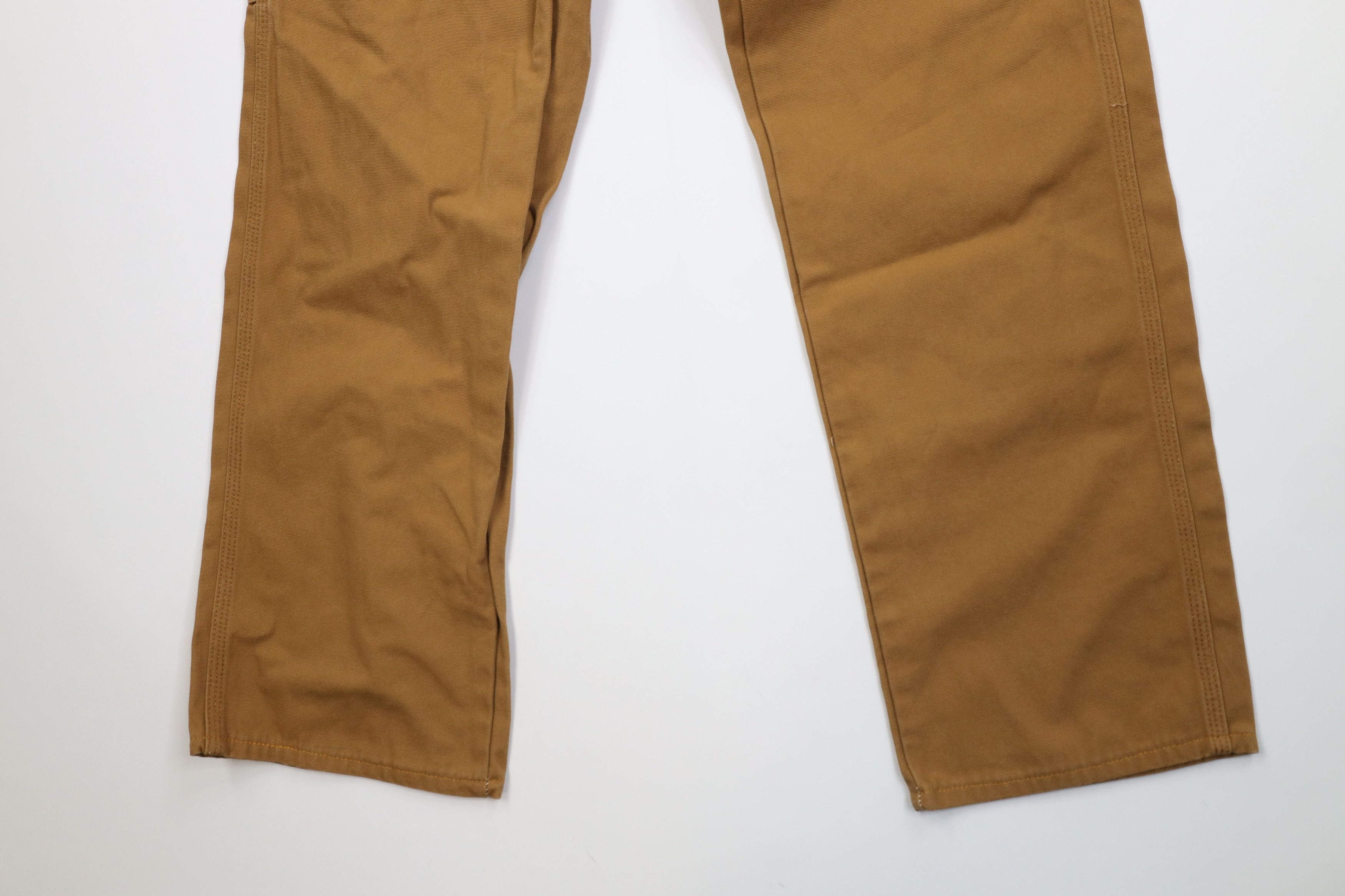 Dickies Vintage Y2K Dickies Wide Leg Dungaree Pants Duck Brown Size US 34 / EU 50 - 4 Thumbnail