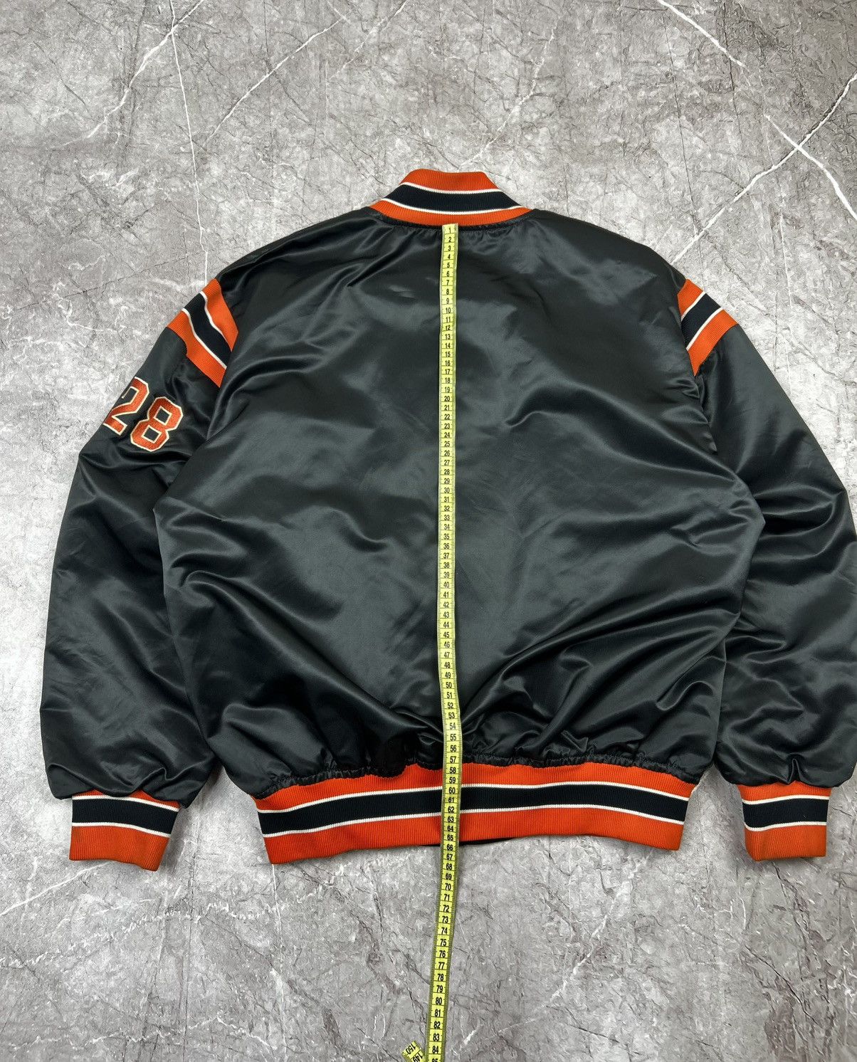 Vintage Vintage 90s Satin Baseball Bomber Jacket Size US L / EU 52-54 / 3 - 11 Thumbnail