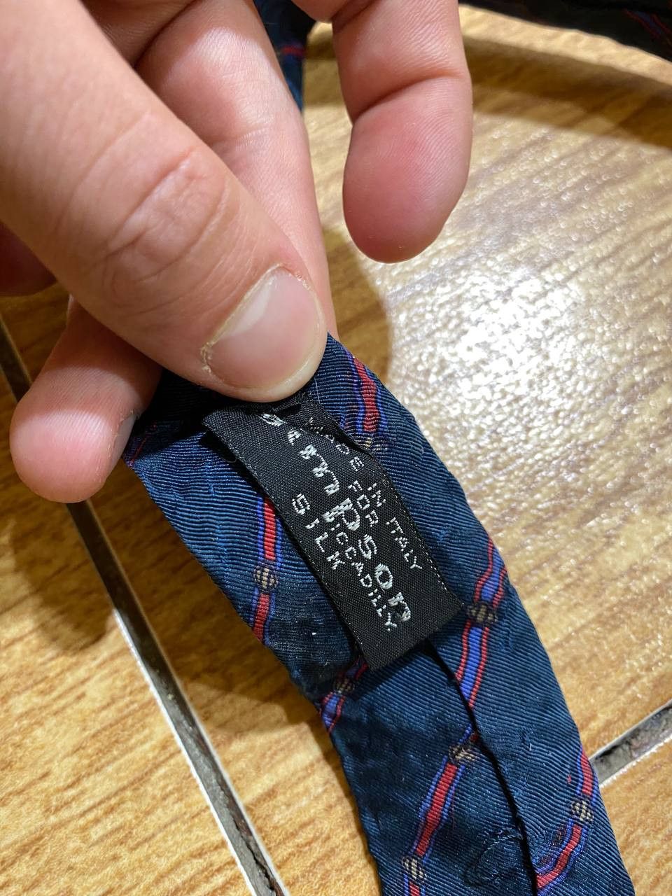 Ermenegildo Zegna ERMENEGILDO ZEGNA design silk neck tie made in Italy Size ONE SIZE - 4 Thumbnail