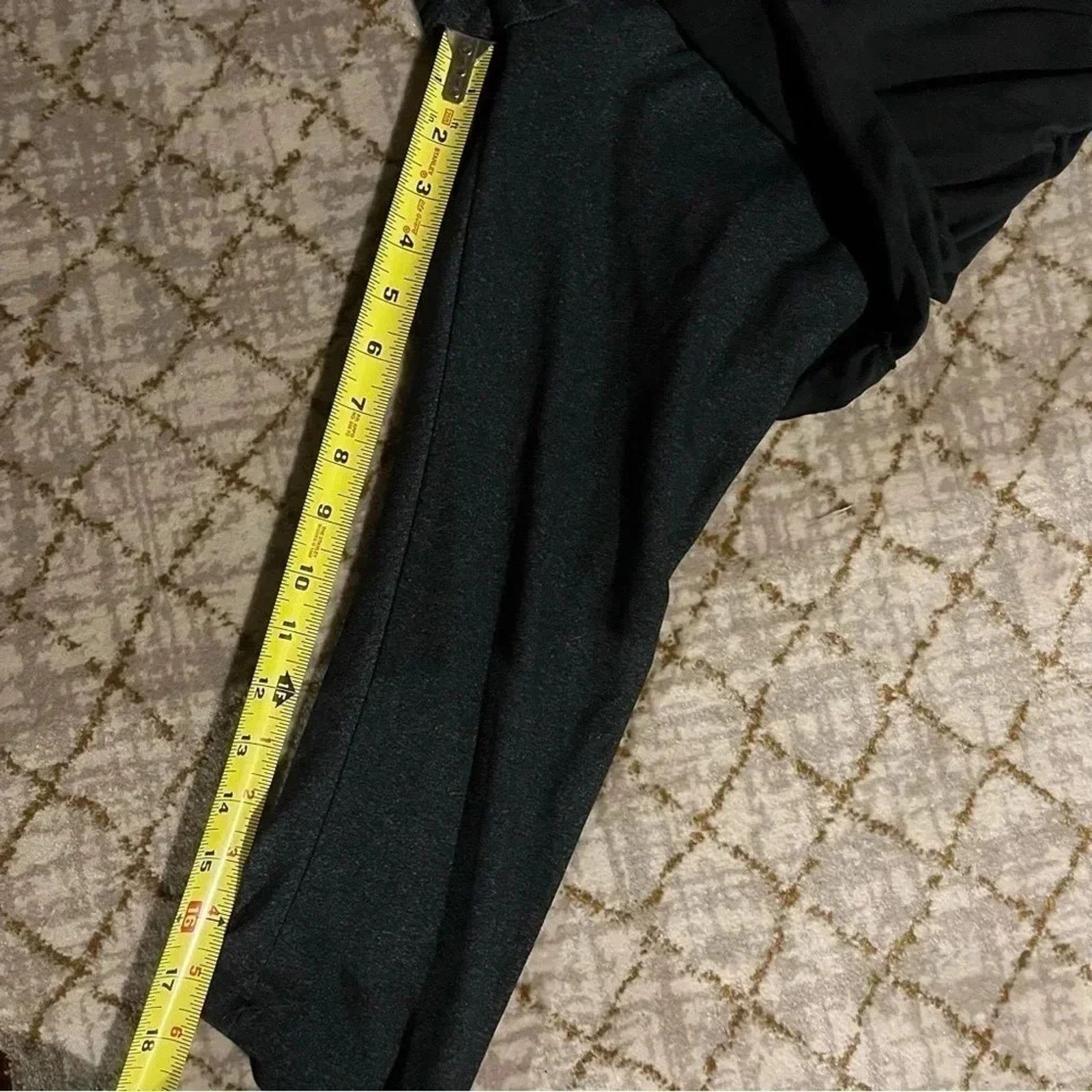 Other Marika Tek Skirted Leggings Womens M Black Stretch Capri Size 28" / US 6 / IT 42 - 8 Thumbnail