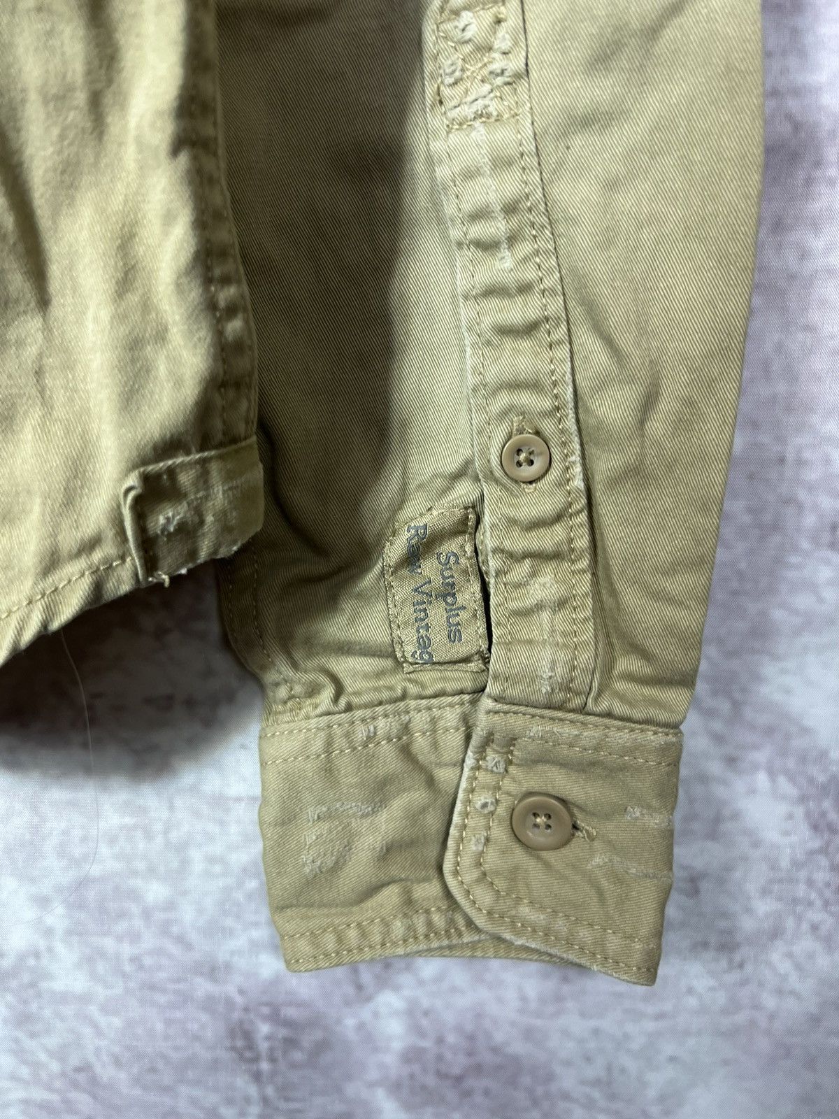 Vintage Surplus Raw Vintage cologne heavy shirt double pockets Size US M / EU 48-50 / 2 - 8 Thumbnail