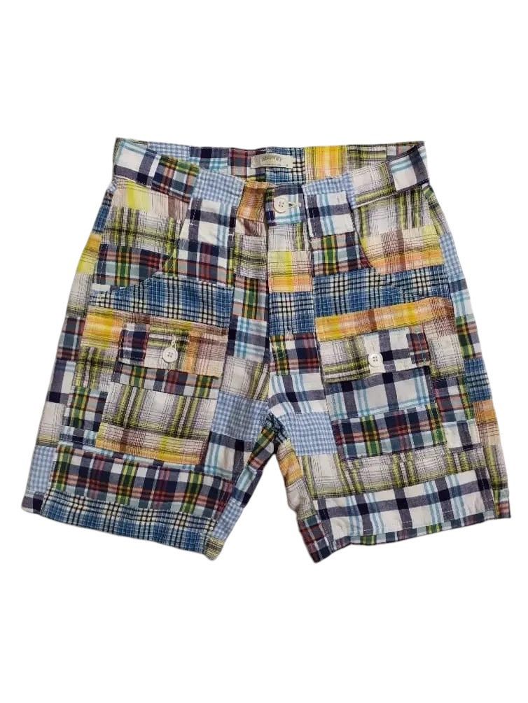 PATCHWORK SHORT PANTS BY BROWNY X BIG JOHN BEAUTIFUL PANTS
