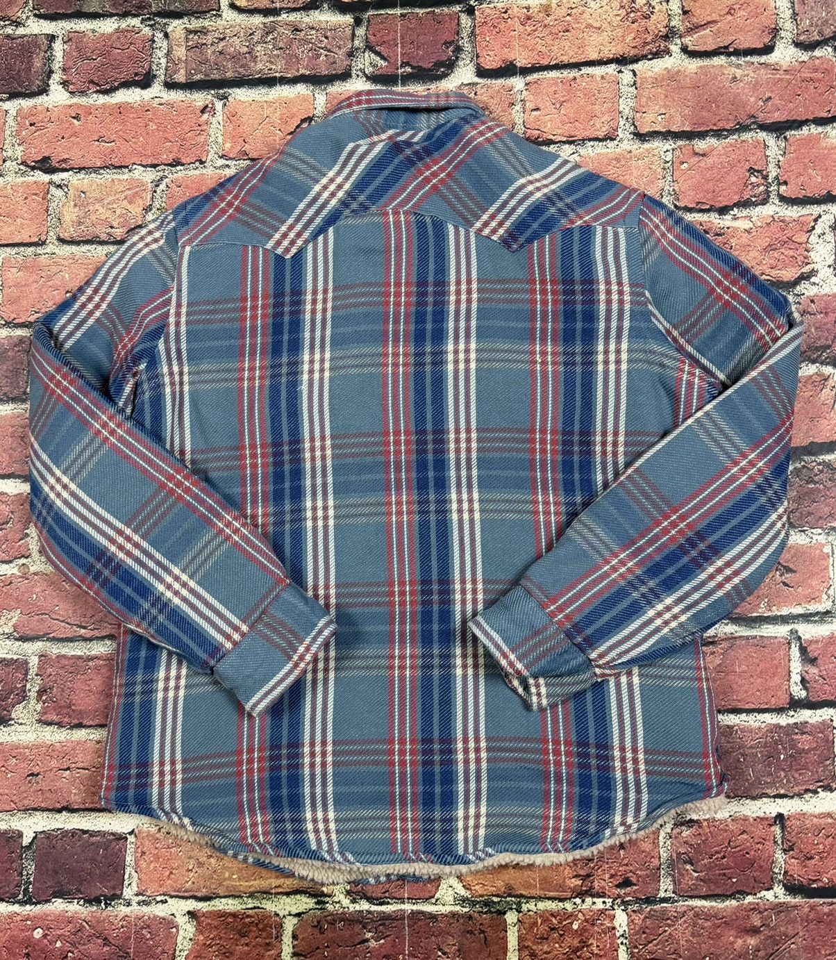 Polo Ralph Lauren Vintage Polo Country Ralph Lauren Flannel Jacket Sherpa Line Size US XL / EU 56 / 4 - 2 Thumbnail