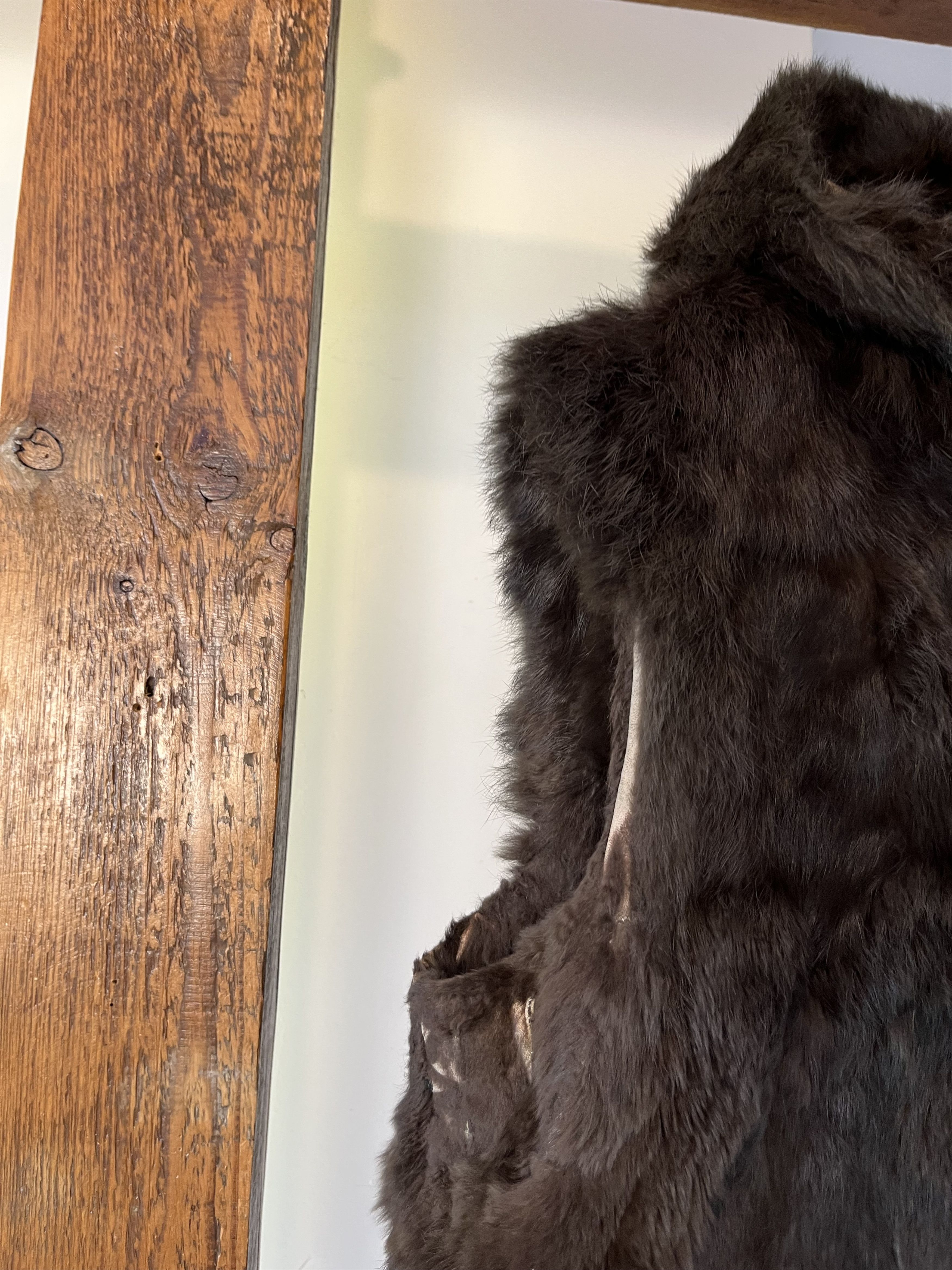 If Six Was Nine × Japanese Brand y2k Avant Garde Opium Emo Fur Hoodie Vest Jacket Drip Size US S / EU 44-46 / 1 - 4 Thumbnail