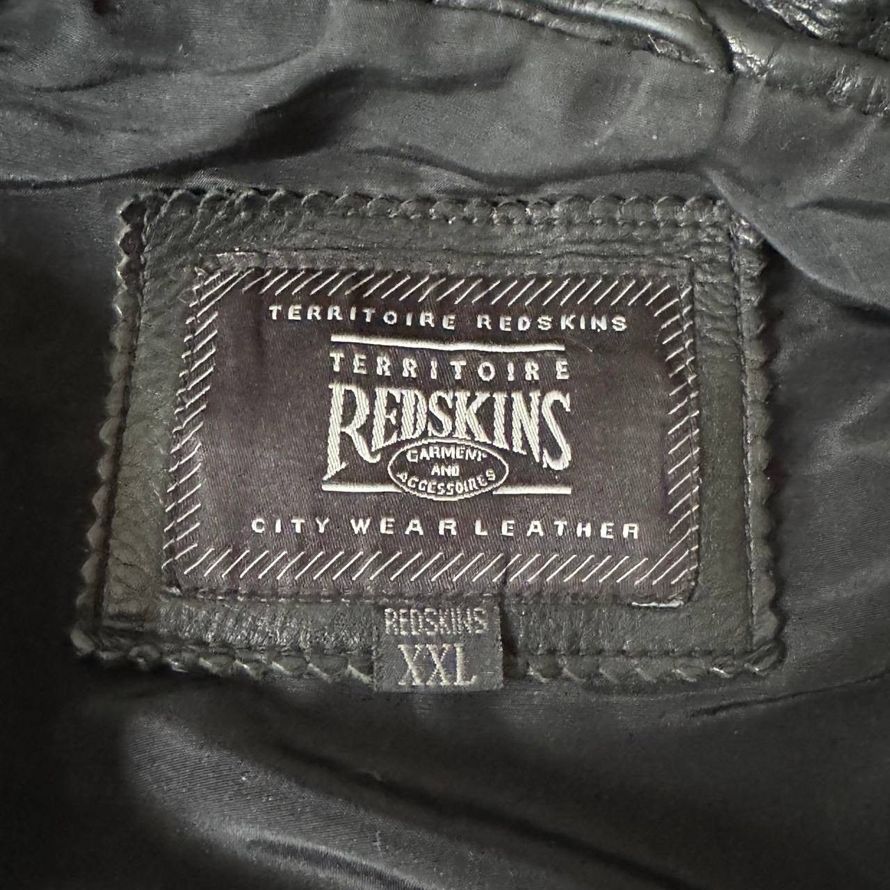 Redskins Vintage Racing Faded Leather Jacket