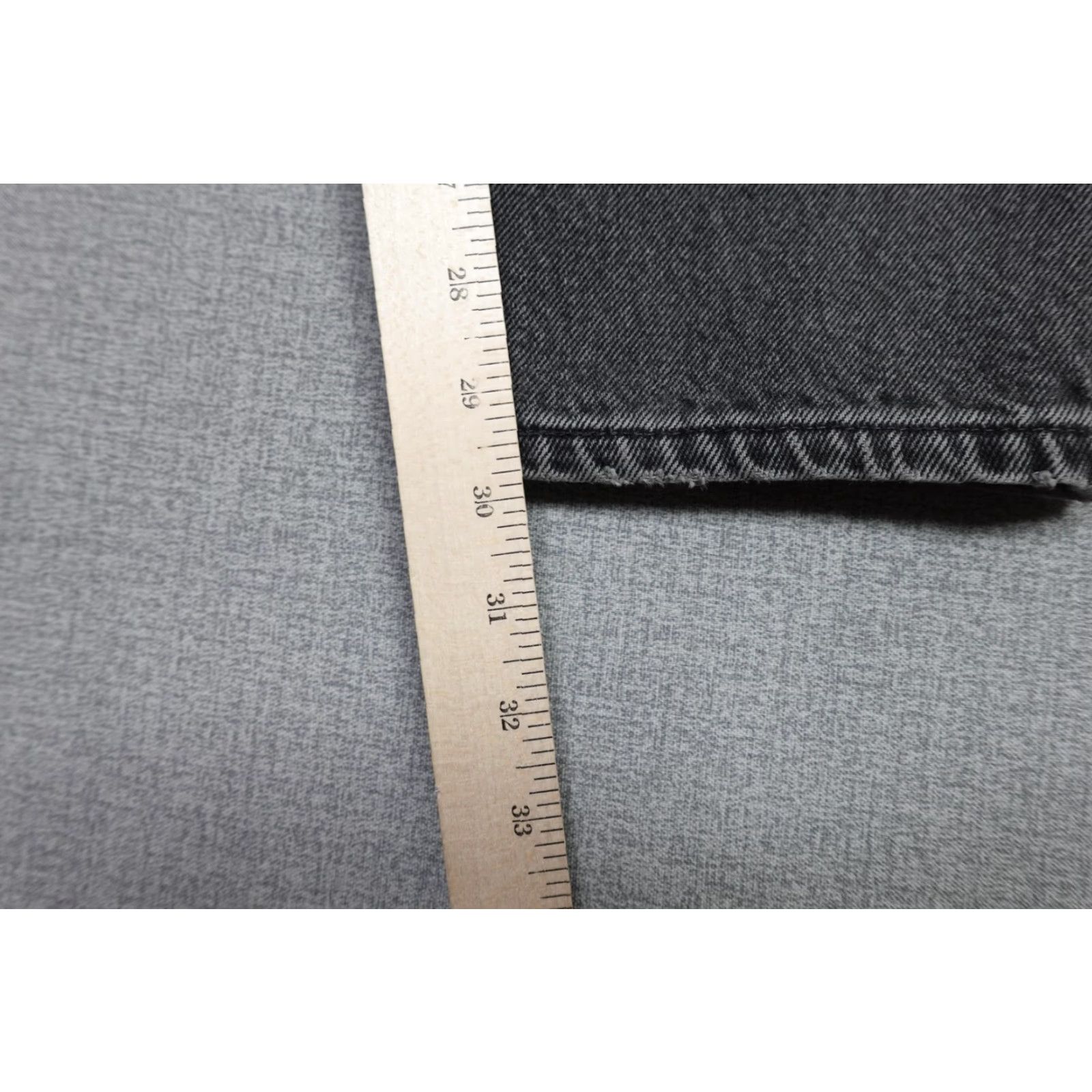 Levi's VINTAGE Levi's 560 Jeans Mens 34x30 Gray Charcoal Denim Orange Tab Baggy Relaxed Fit Tapered 5-Pocket Denim Jeans Mens Size US 34 / EU 50 - 5 Thumbnail