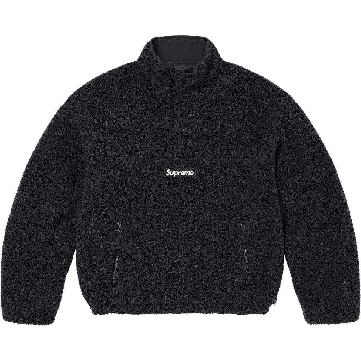 Supreme Supreme Polartec Shearling Reversible Pullover Fleece 