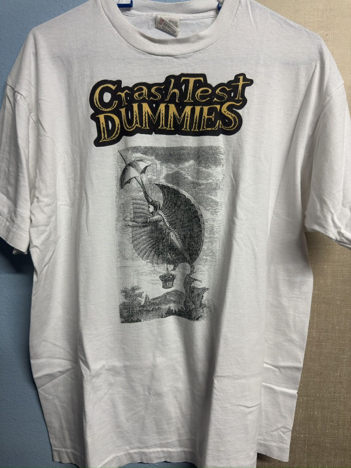 Other Rare Vintage 90s Crash Test Dummies band shirt Size US XL / EU 56 / 4 - 2 Thumbnail