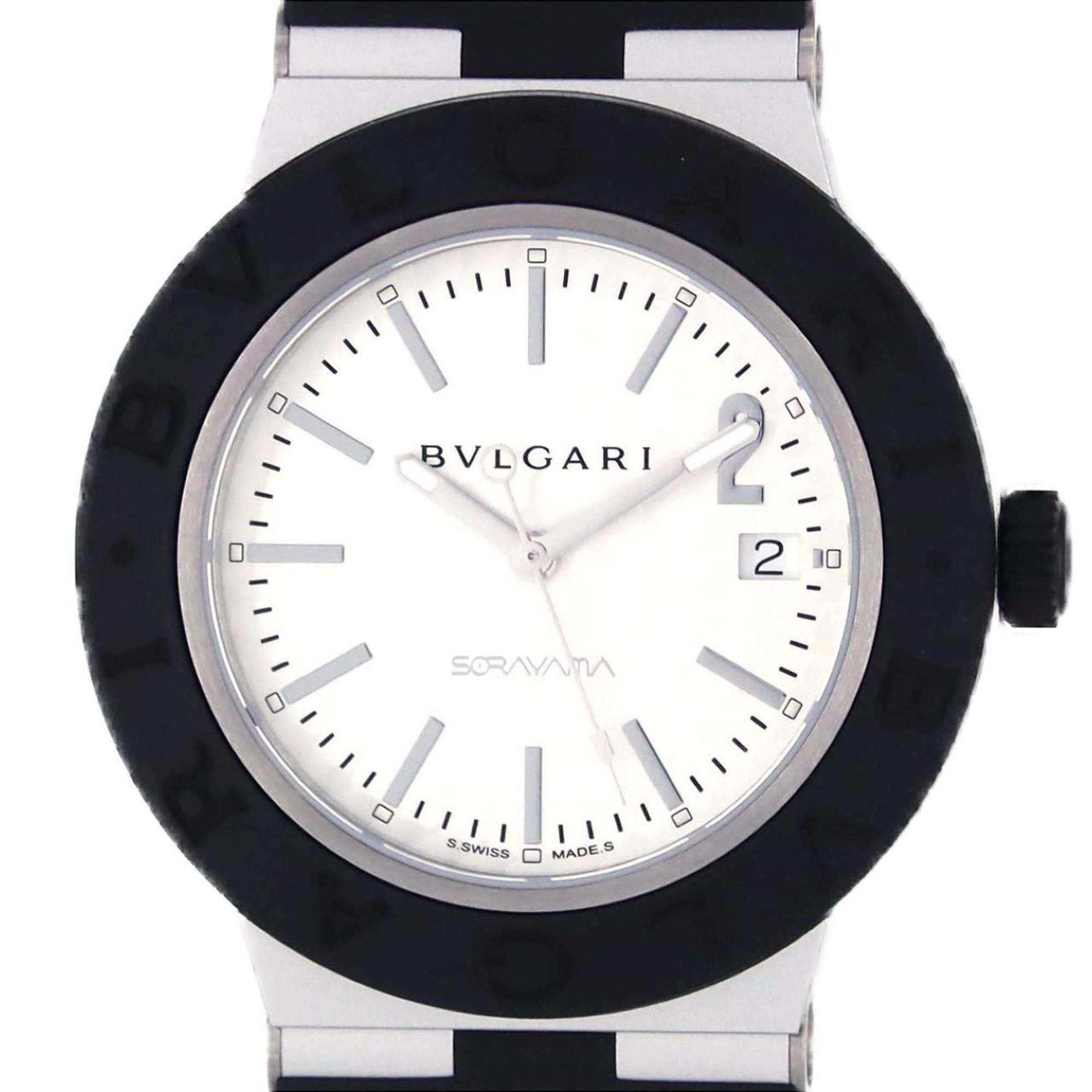 BVLGARI ALUMINUM HAJI SORAYAMA LIMITED BB40AT 103703 Aluminium Wristwatch Automatic