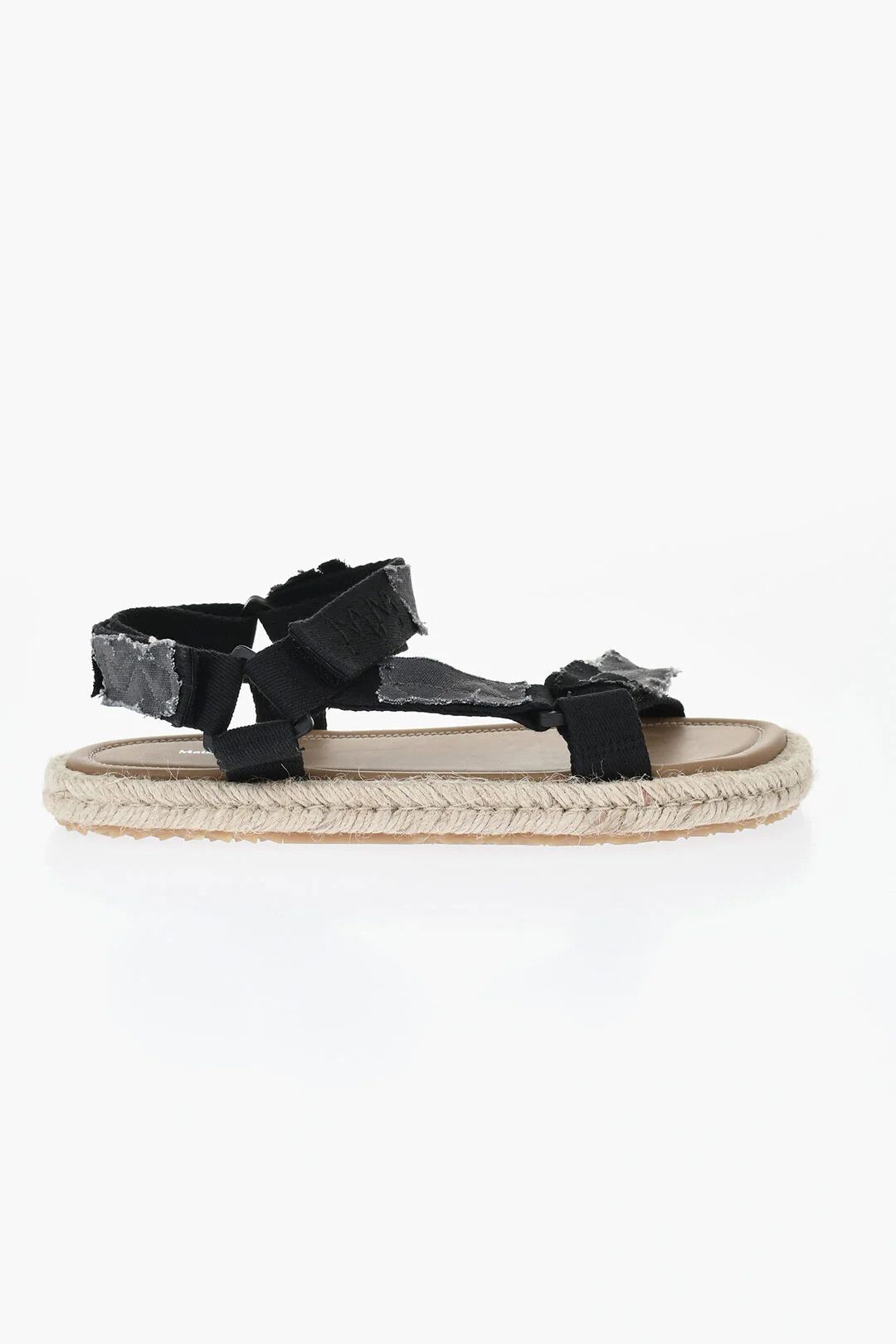 Maison Margiela og1mm0426 Canvas Sandals in Black Size US 5 / IT 35 - 1 Thumbnail