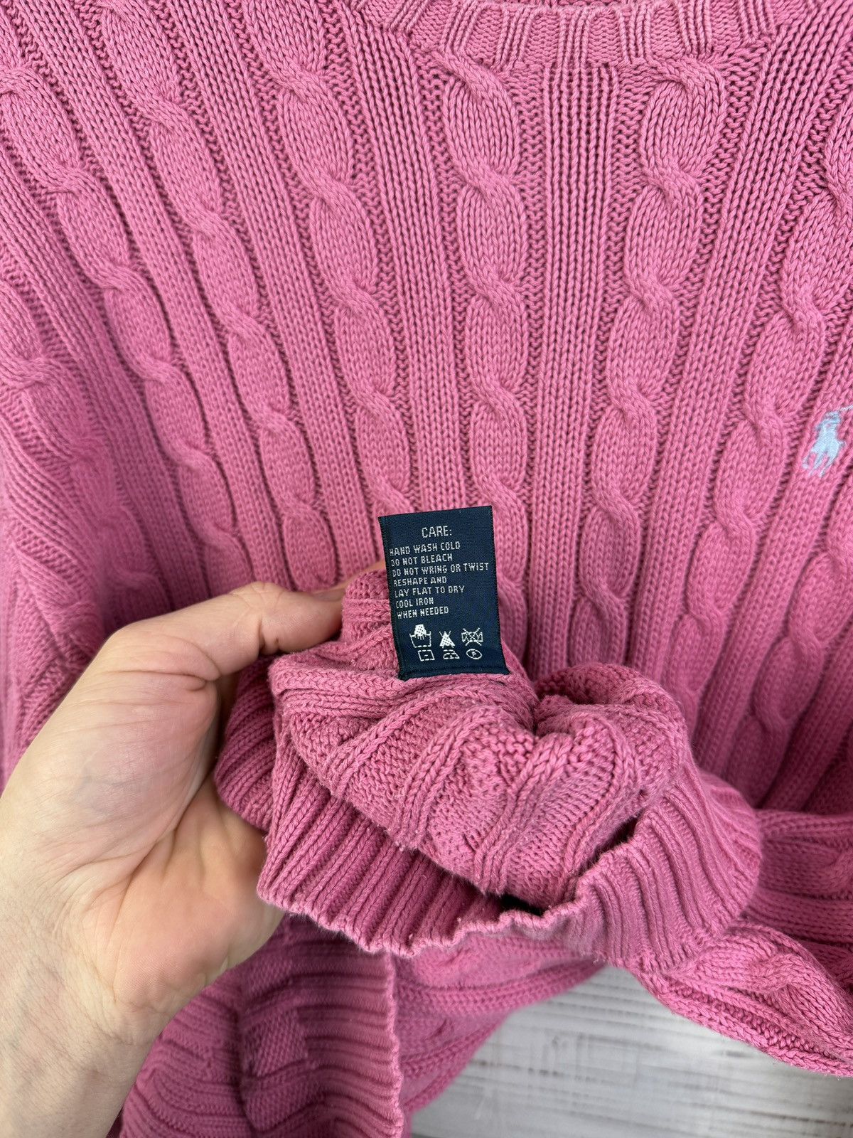 Ralph Lauren Polo Ralph Lauren Kable Knit Sweater Women’s Size L Size L / US 10 / IT 46 - 7 Thumbnail