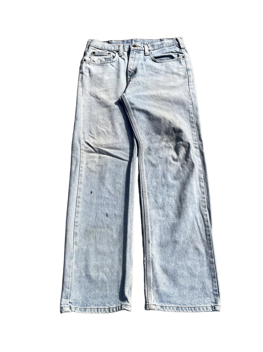 Carhartt Vintage Distressed Carharrt Jeans Size US 32 / EU 48 - 3 Thumbnail