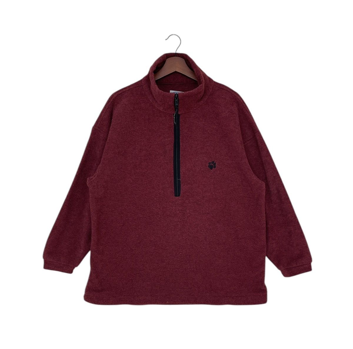 Jack Wolfskin × Vintage Vintage Brand Jack Wolfskin Big Logo Fleece 1990s Size US XS / EU 42 / 0 - 1 Thumbnail