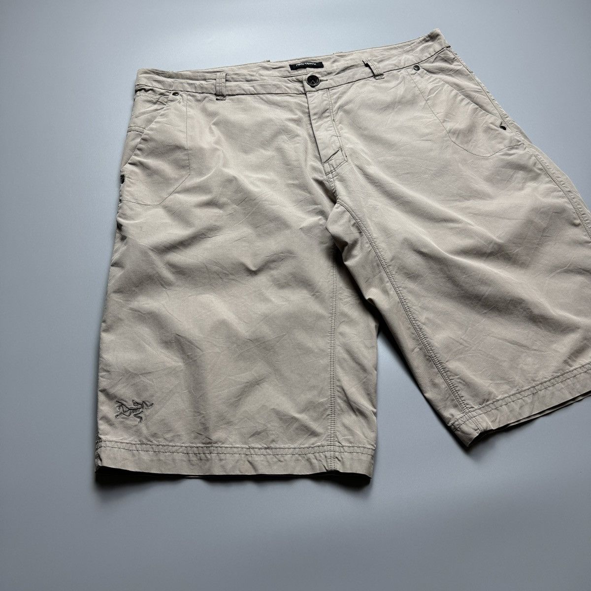 Arc'teryx Arcteryx - Beige Trim Fit Quick Dry - Short Size US 36 / EU 52 - 3 Thumbnail
