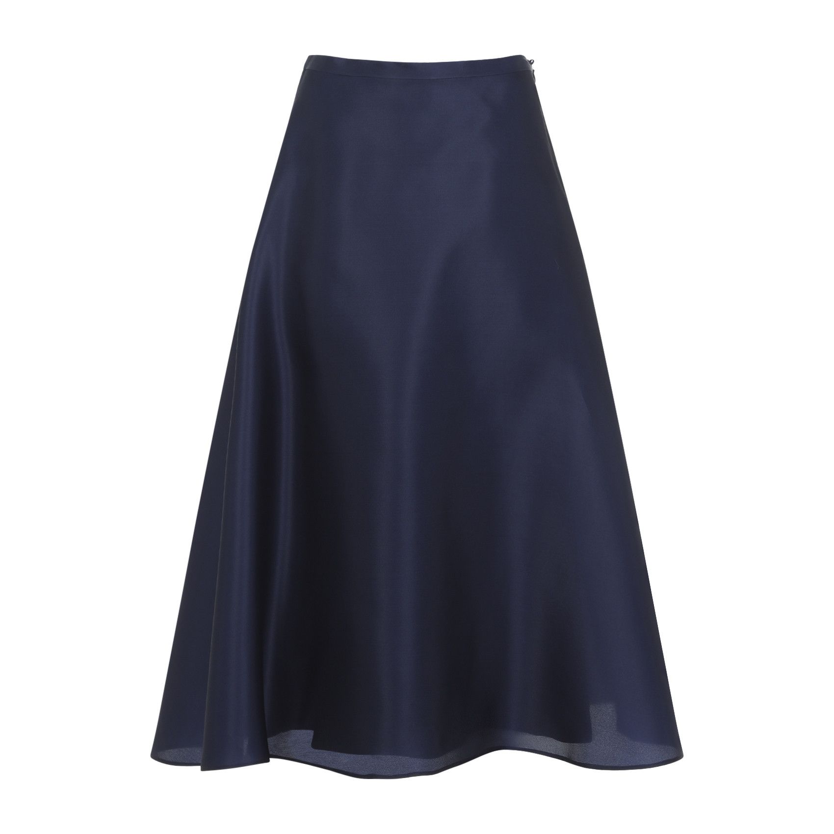 Alberta Ferretti Alberta Ferretti Silk Midi Skirt Size 28" / US 6 / IT 42 - 1 Thumbnail