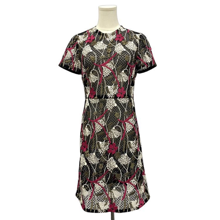 Valentino Valentino Floral Embroidered Midi Dress Size 44 Size M / US 6-8 / IT 42-44 - 1 Thumbnail