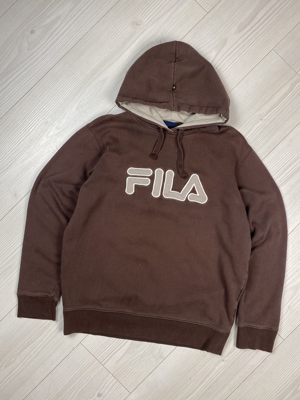 Fila × Vintage 90s Vintage Fila hoodie big teddy logo y2k Size US M / EU 48-50 / 2 - 1 Thumbnail