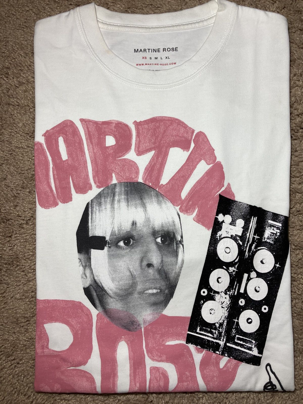 Martine Rose AW23 Martine Rose Boombox Collage Logo MR Music 2023 Dance Size US XS / EU 42 / 0 - 1 Thumbnail