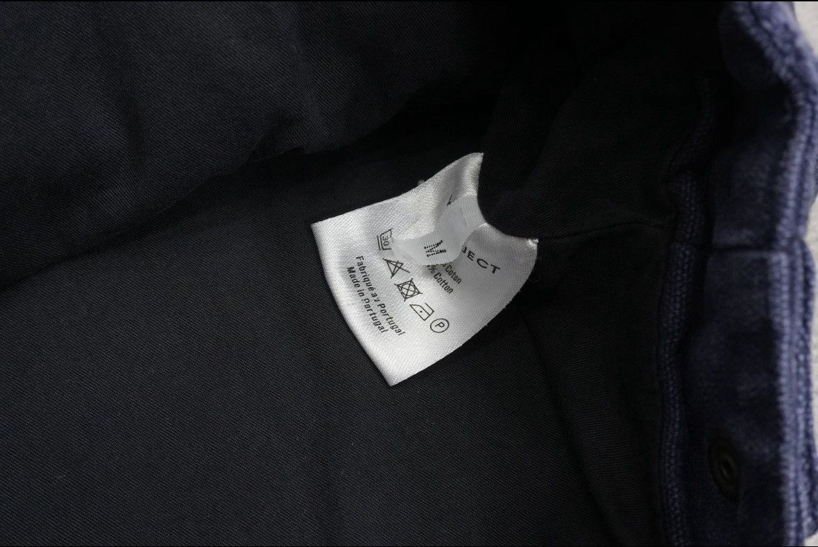 PROJECT G/R Project G/R Distressed Canvas Work Jacket Navy Blue Size US M / EU 48-50 / 2 - 8 Thumbnail