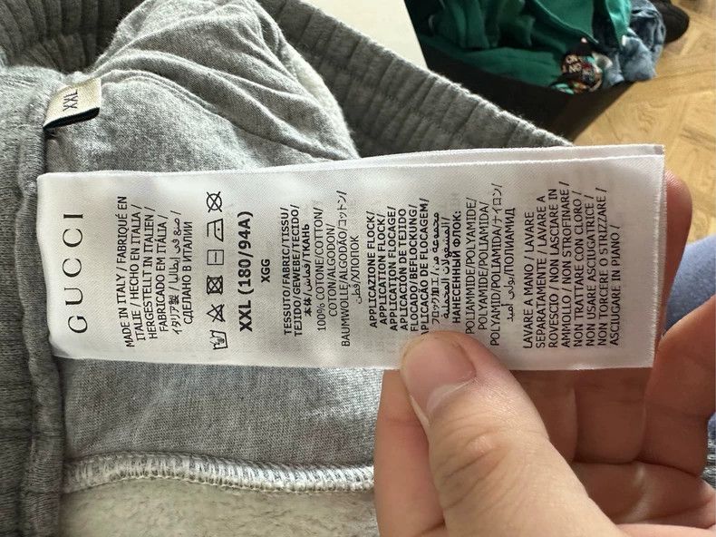 Gucci Gucci Size XXL Gray sports trousers 2503-Nextarrow Size US 34 / EU 50 - 4 Thumbnail