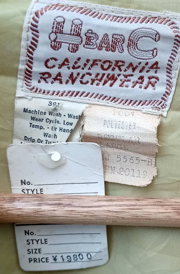 Cowboy Equipment × Designer × Vintage VINTAGE H BAR C CALIFORNIA RANCHWEAR BUTTON UP WESTERN WEAR Size US L / EU 52-54 / 3 - 7 Thumbnail
