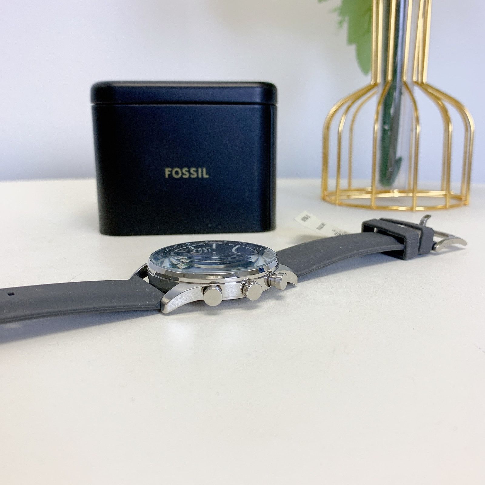 Fossil Fossil BQ2747 Sullivan Multifunction Grey Silicone Watch Size ONE SIZE - 5 Thumbnail