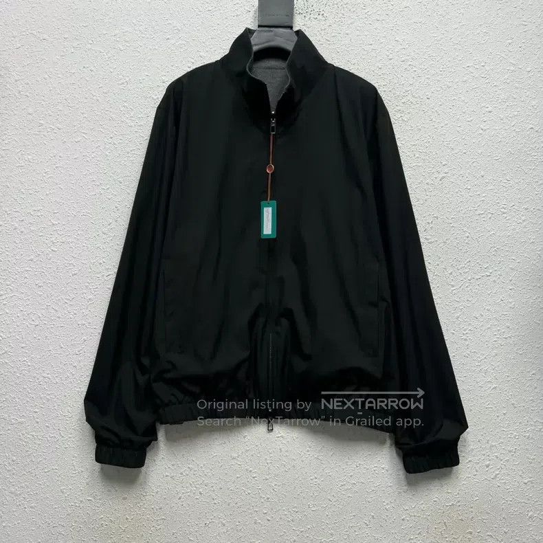 Loro Piana LORO PIANA Two-sided Wear Cashmere Zip-up Jacket Size US L / EU 52-54 / 3 - 1 Thumbnail
