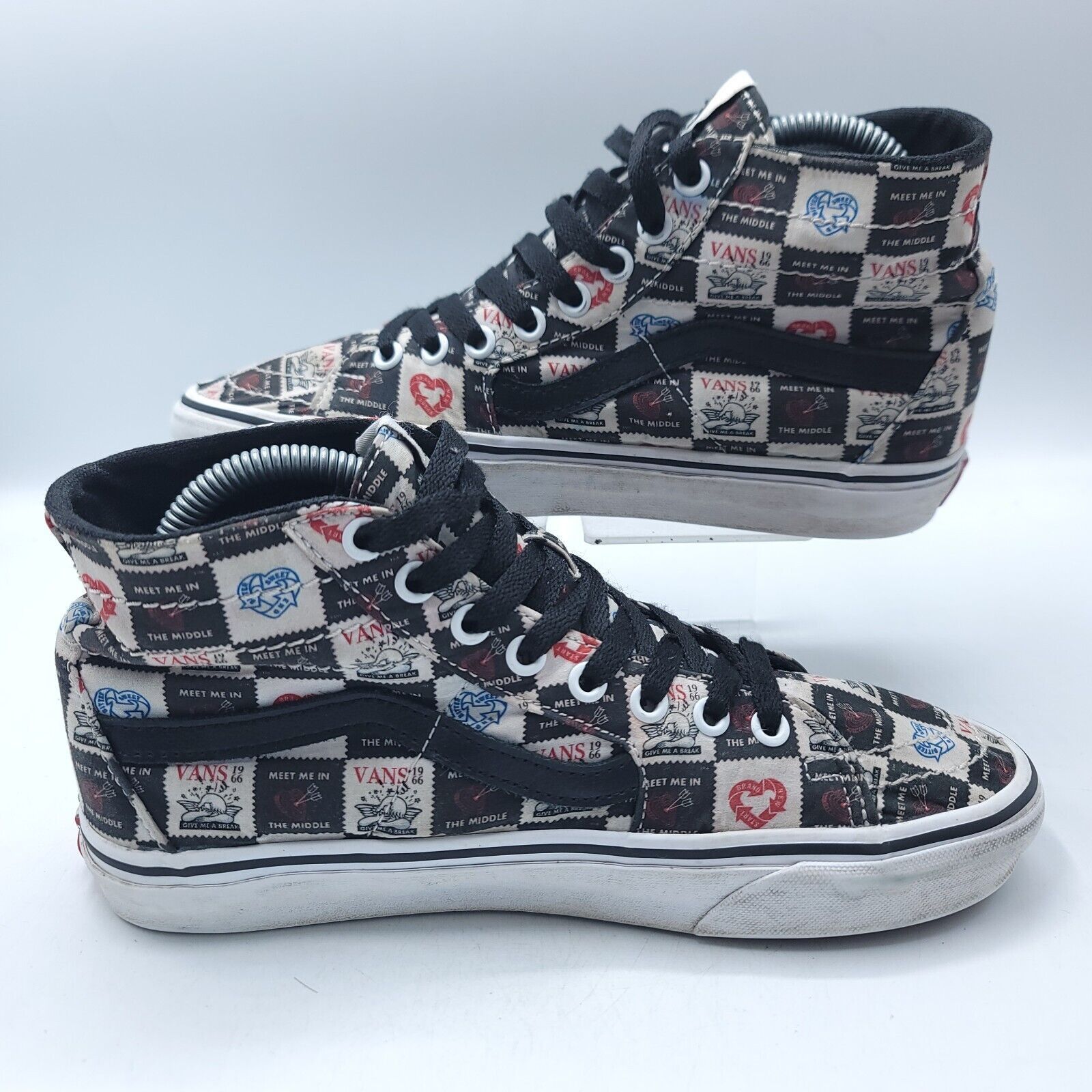 Vans Vans Off the Wall Shoe Womens Size 8 Mens 6.5 721356 Black Size US 8 / IT 38 - 6 Thumbnail