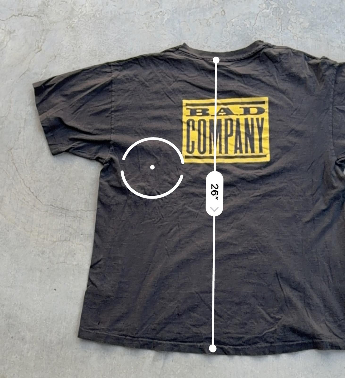 Hanes 90s Bad Company Here Comes Trouble Vintage Tee XL Size US XL / EU 56 / 4 - 8 Thumbnail