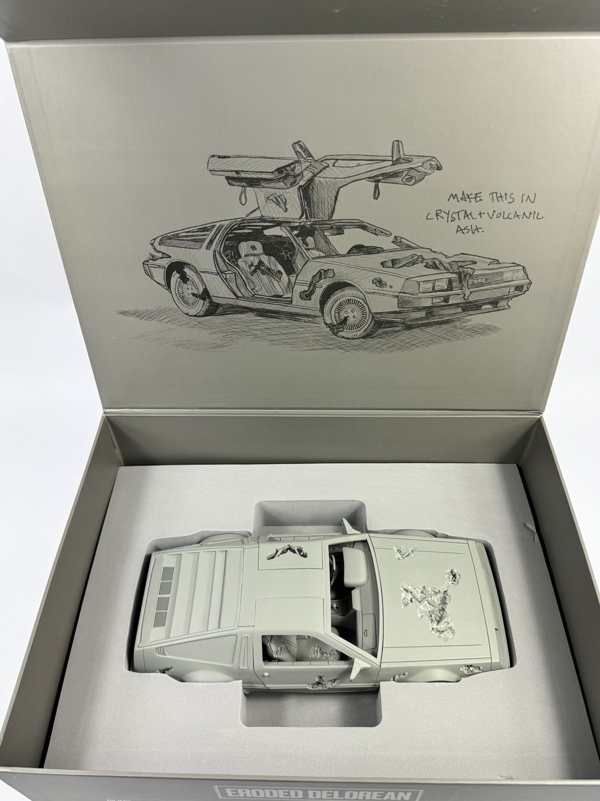 Daniel Arsham ERODED DELOREAN TURBO CAR Size ONE SIZE - 10 Thumbnail
