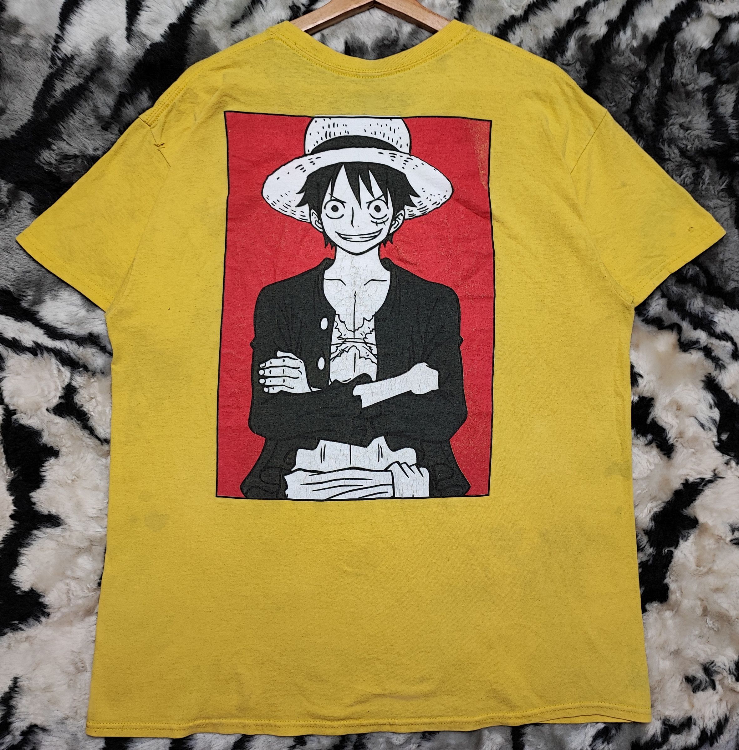One Piece ONE PIECE Big logo Pirate Luffy T-shirt by Shonen Jump Size US L / EU 52-54 / 3 - 12 Thumbnail