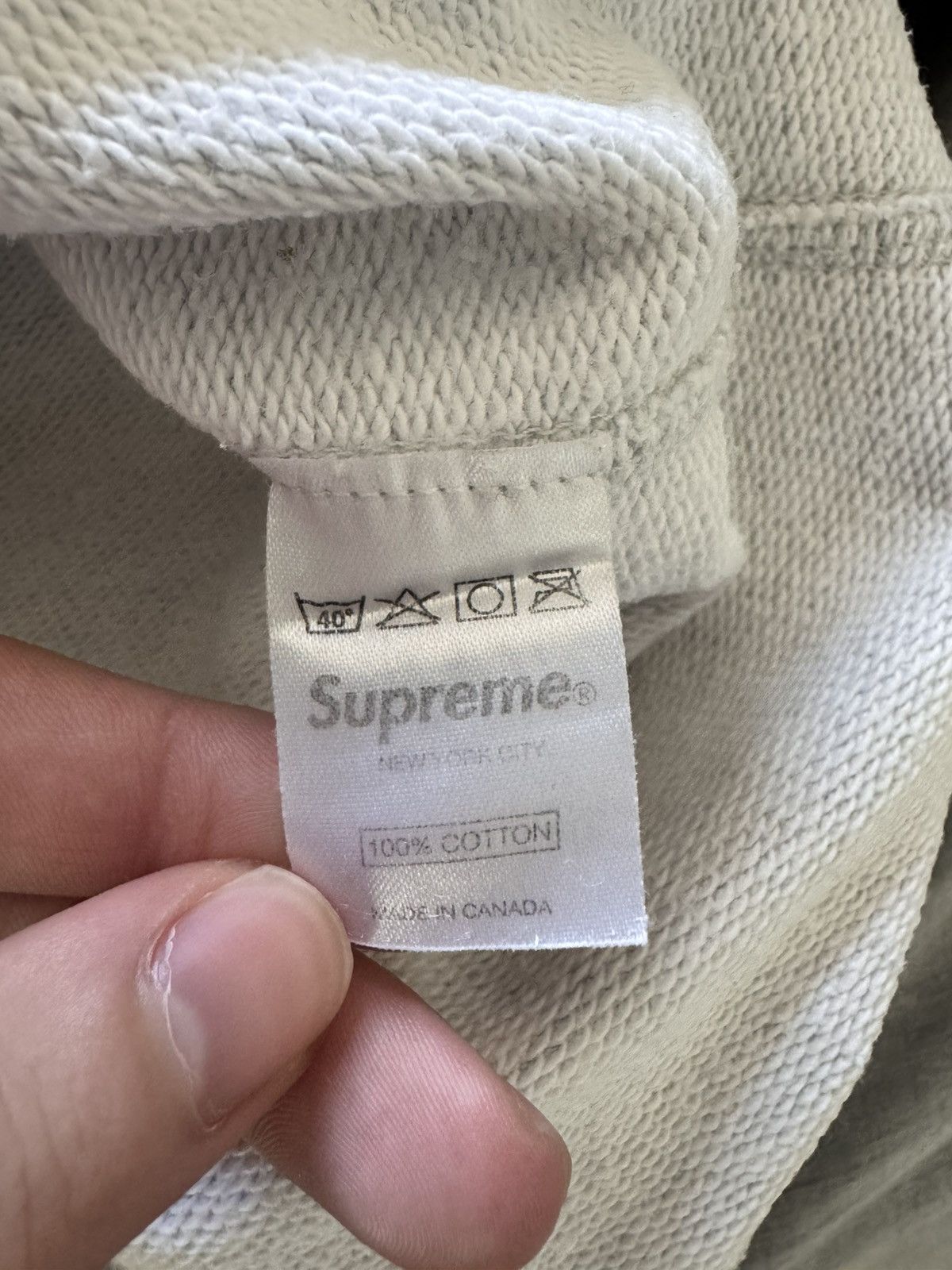 Supreme Supreme Gray Screenprint Box Logo Crewneck 2007 Size US L / EU 52-54 / 3 - 6 Thumbnail