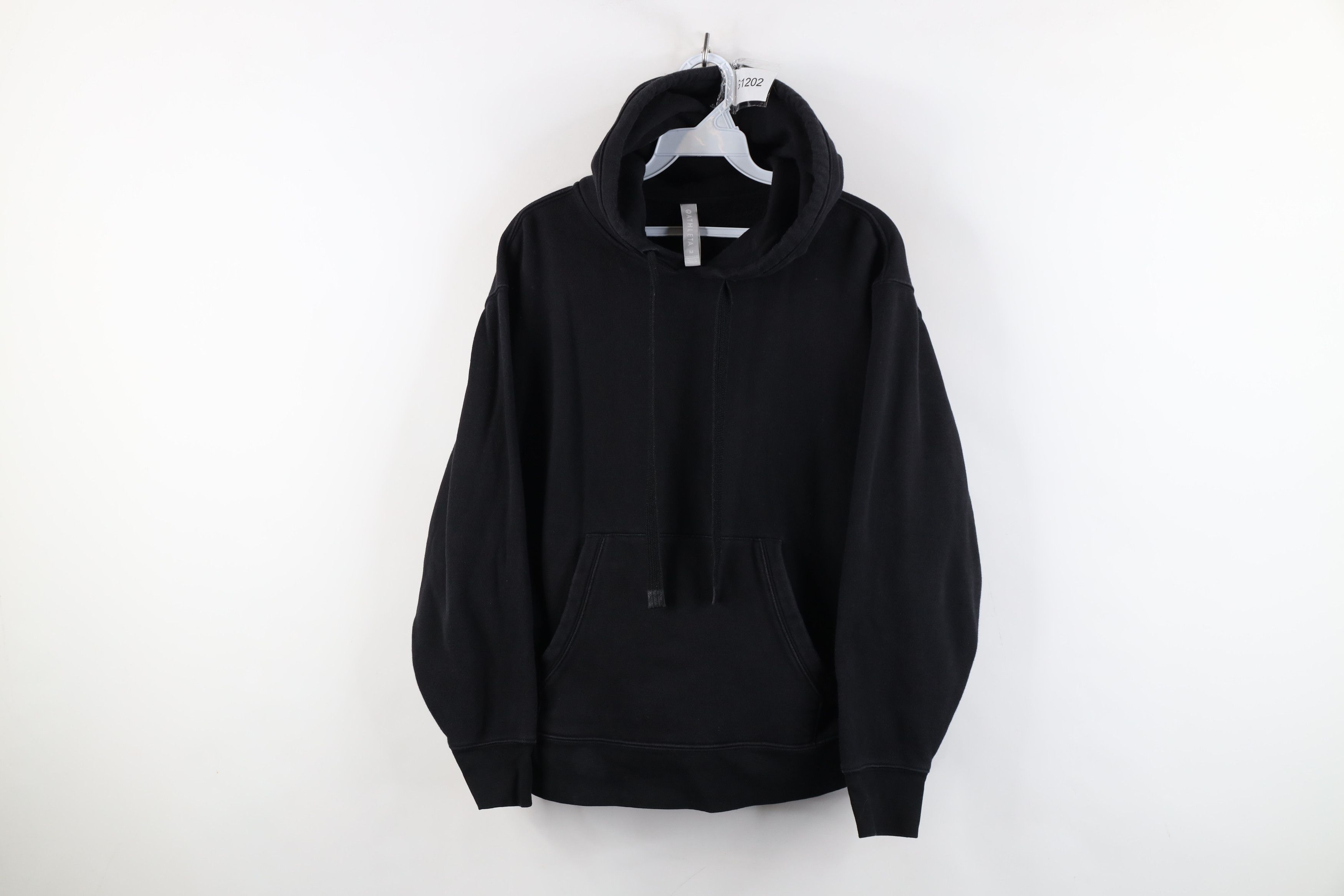 Athleta Athleta Faded Blank Heavyweight Hoodie Sweatshirt Black Size M / US 6-8 / IT 42-44 - 1 Thumbnail