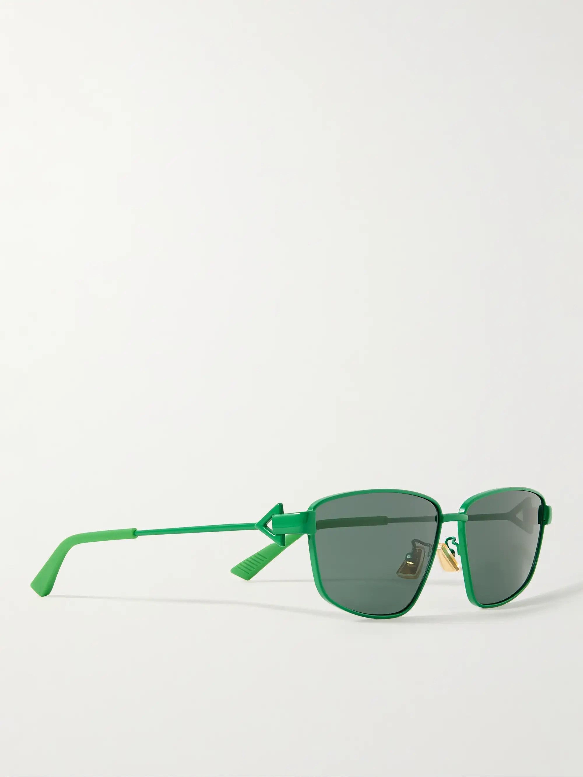 Bottega Veneta metal sunglasses green Size ONE SIZE - 2 Thumbnail