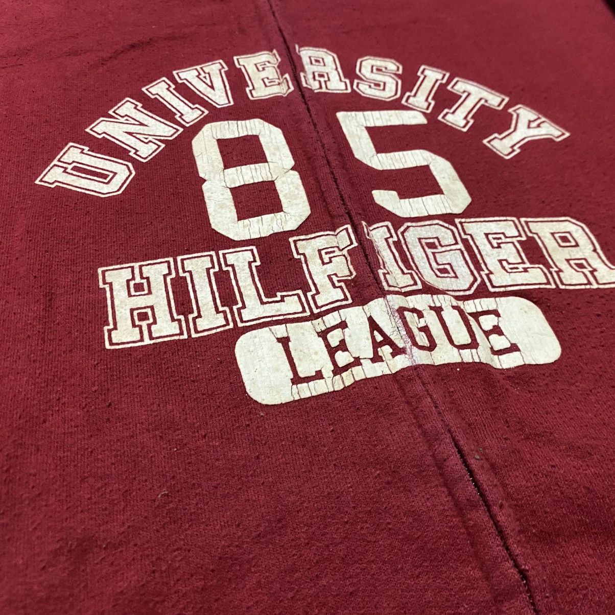 Tommy Hilfiger × Vintage Vintage TOMMY HILFIGER University League 85' Hoodies Size US XL / EU 56 / 4 - 13 Thumbnail