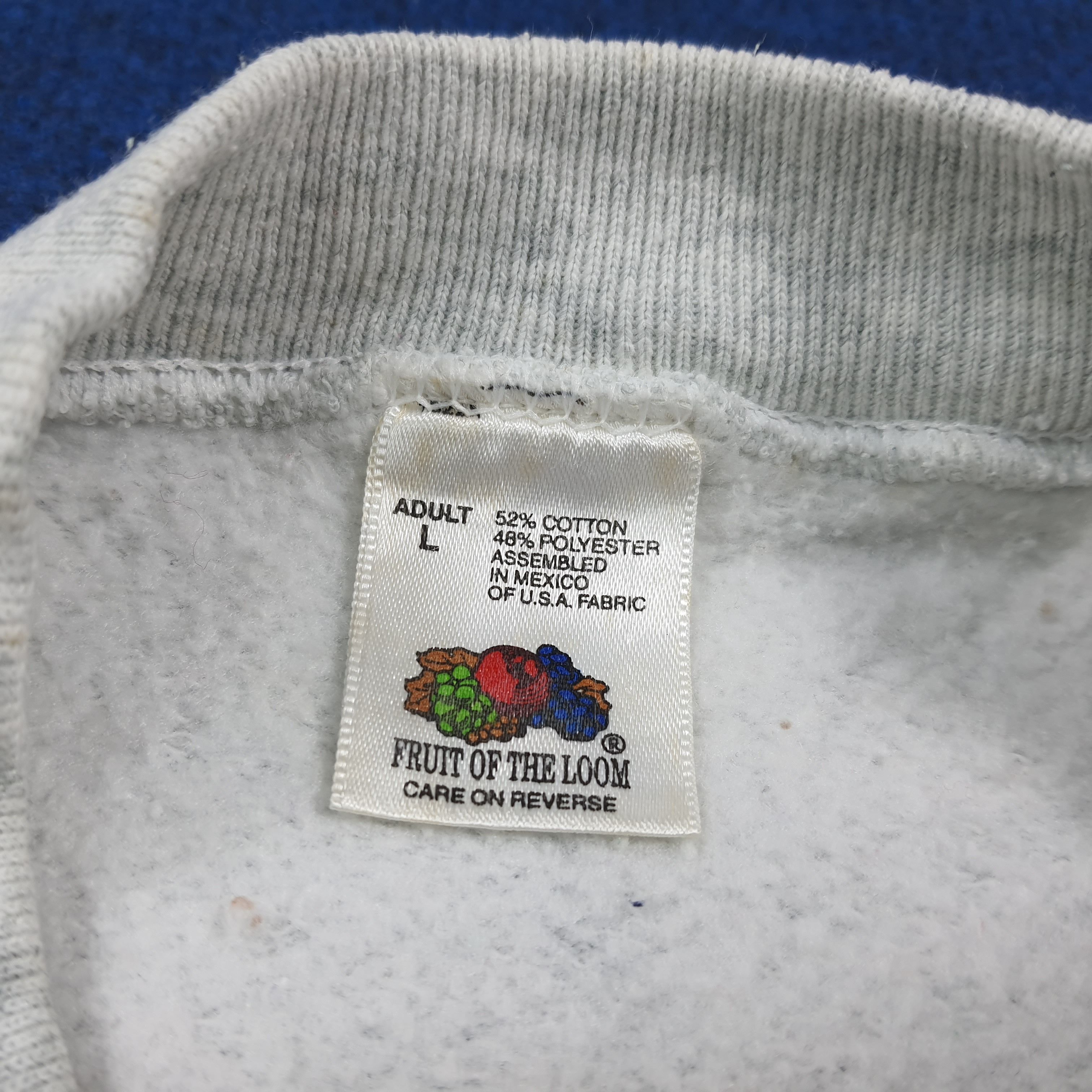 Fruit Of The Loom Vintage Stanley Wildcats Sweatshirt Graphic Pullover C290N8 Size US M / EU 48-50 / 2 - 5 Thumbnail