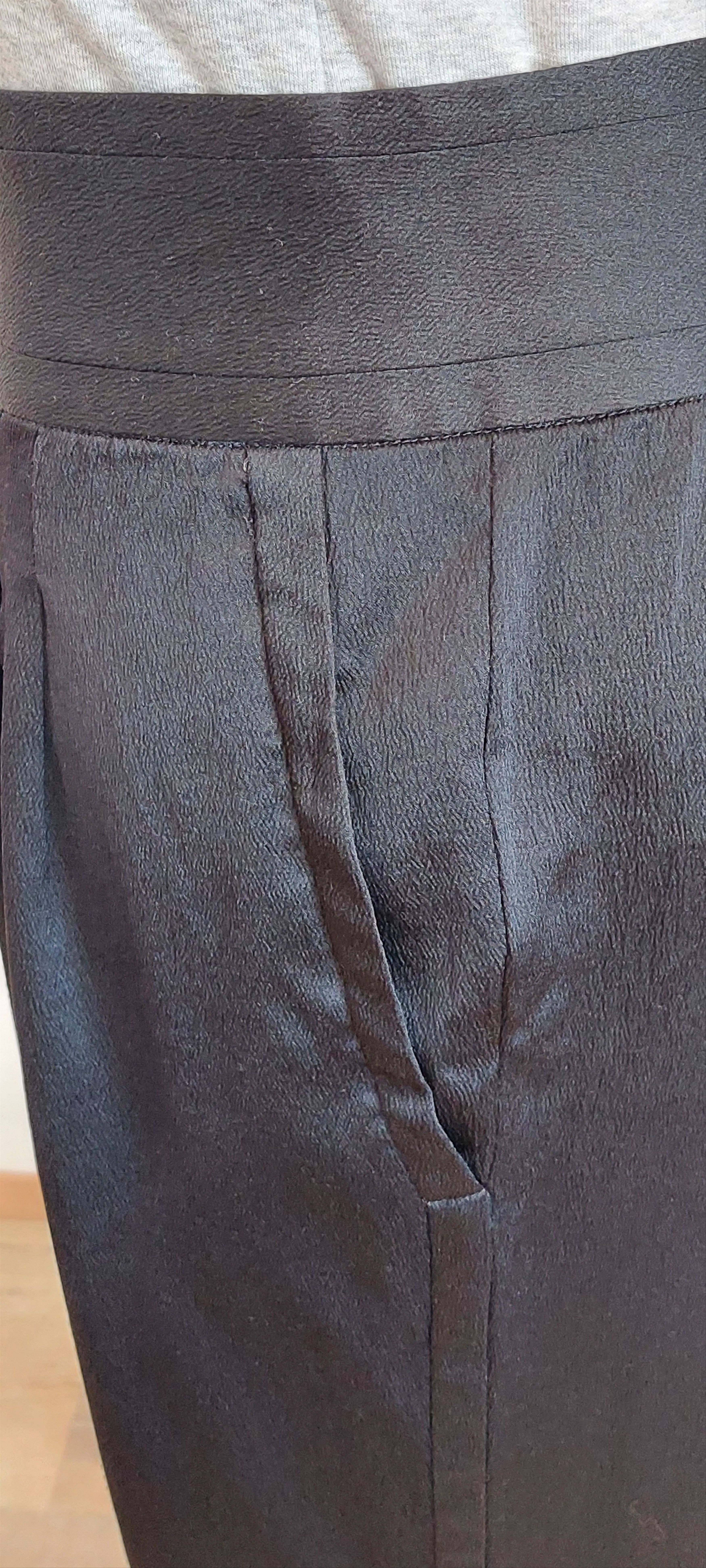 Diane von Furstenberg Harem Pants Black 2000s – Diane von Furstenberg Size 27" / US 4 / IT 40 - 4 Thumbnail