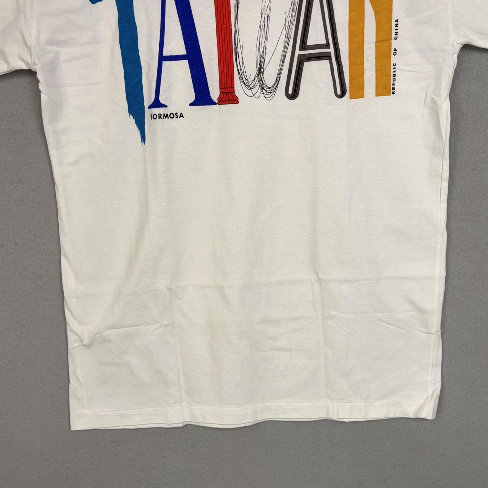Vintage VINTAGE Formosa Shirt Mens XL White Taiwan Graphic Travel Tourist Single Stitch Size US XL / EU 56 / 4 - 3 Thumbnail