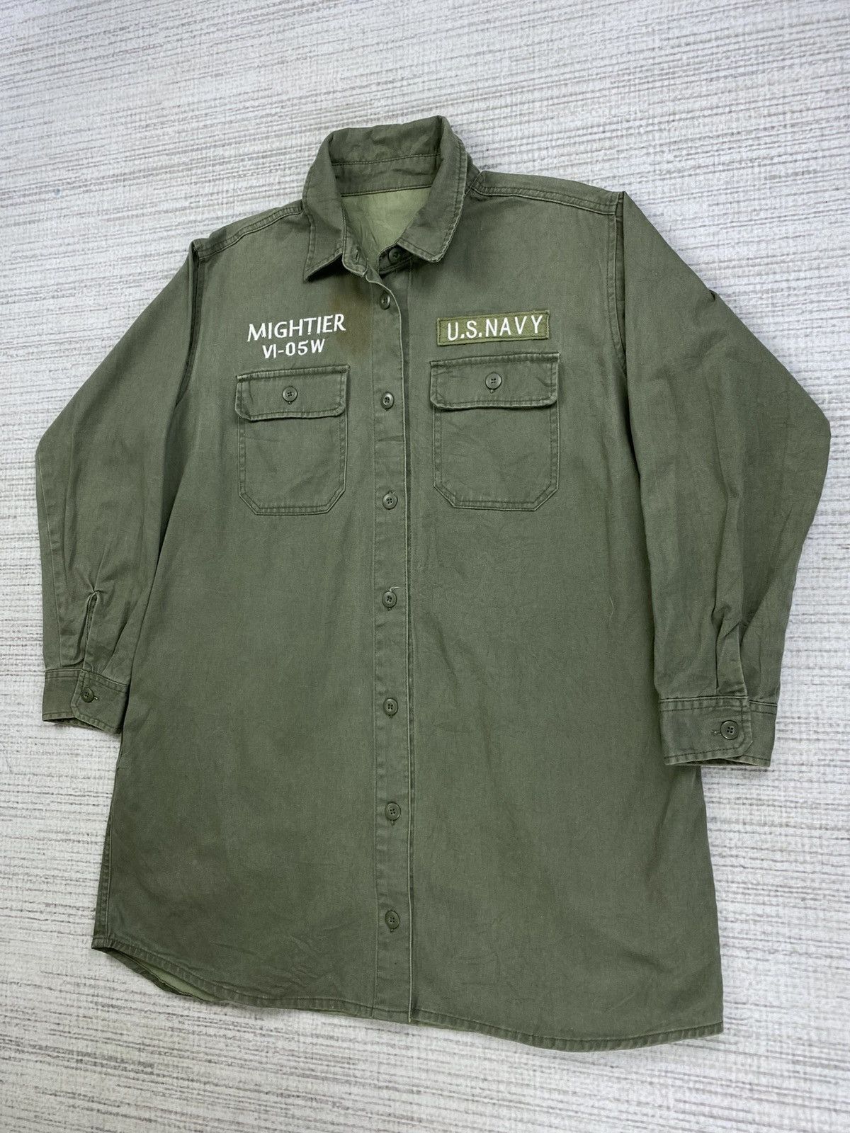Vintage Vintage GORGE US.Navy Military Embroidery Spellout Jacket Size US M / EU 48-50 / 2 - 4 Thumbnail