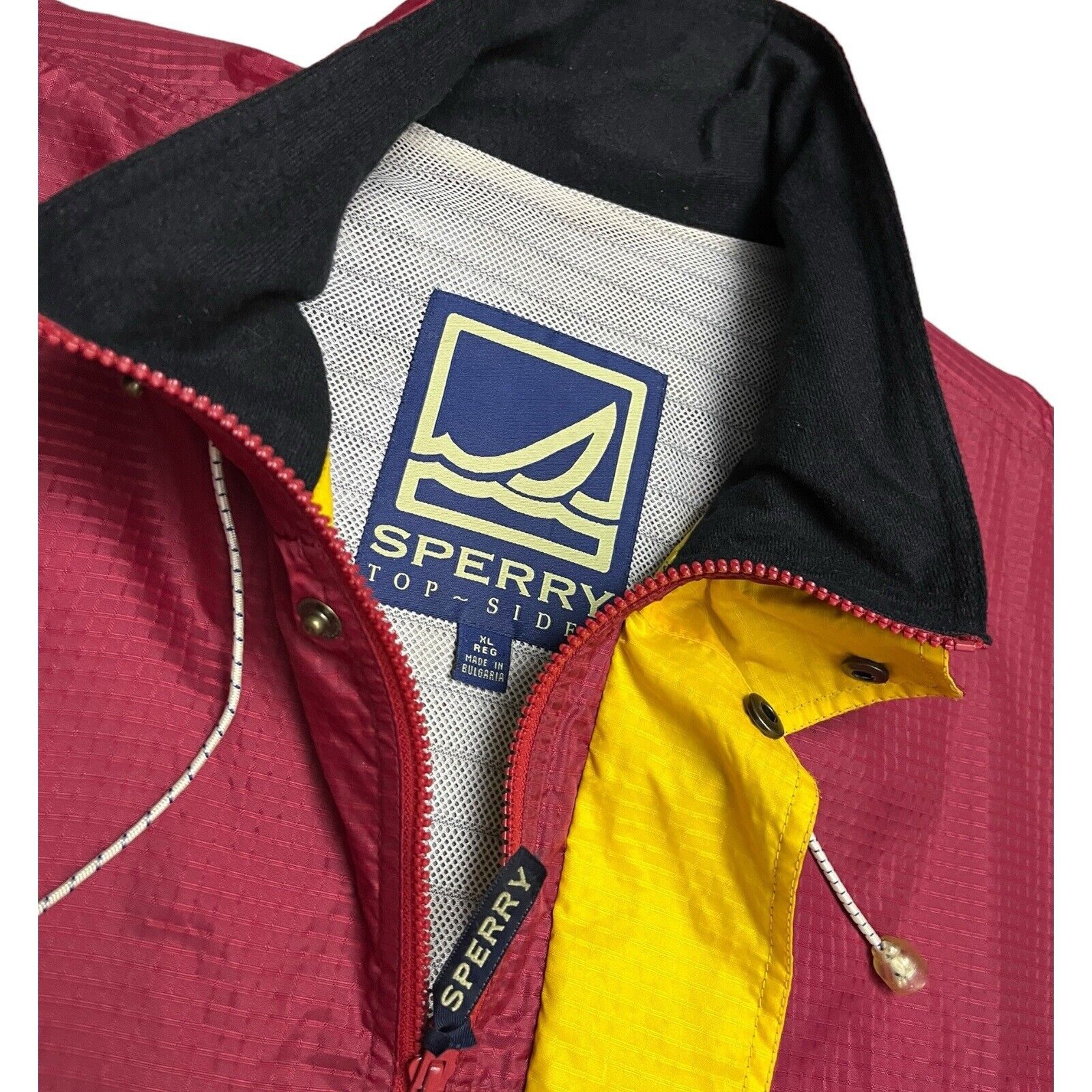 Sperry SPERRY Water Resistant Designer Windbreaker Jacket Size US XL / EU 56 / 4 - 2 Thumbnail