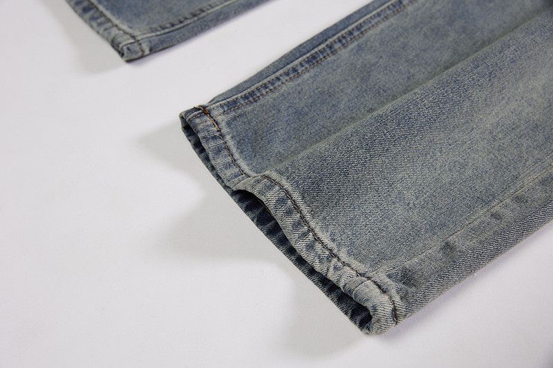 Jean American retro washed straight leg jeans for men Size US 32 / EU 48 - 5 Thumbnail