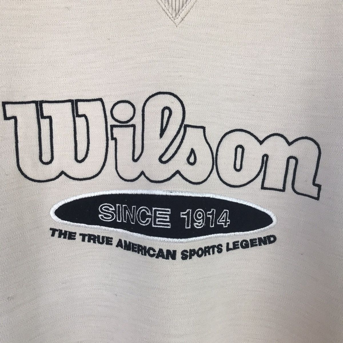 Vintage × Wilson Vintage Wilson big logo crewneck sweatshirt sportswear Size US M / EU 48-50 / 2 - 5 Thumbnail