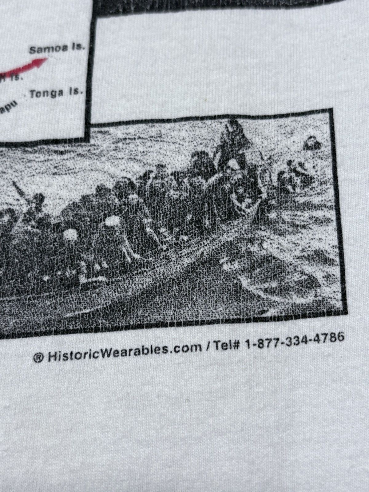 Vintage 90s Battle of Coral Sea Vintage World War II Tee Shirt Size US M / EU 48-50 / 2 - 5 Thumbnail