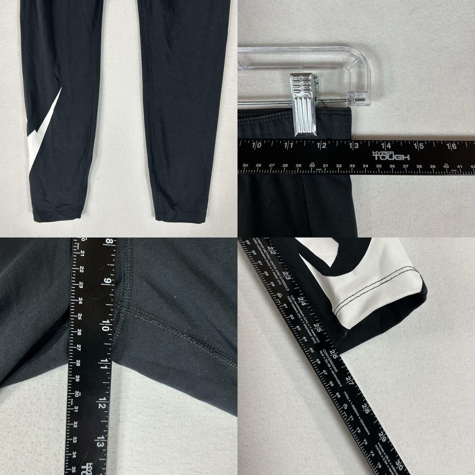Nike NIKE Leggings Womens S Black Athletic Casual Bottoms Shirt? Size 28" / US 6 / IT 42 - 8 Thumbnail