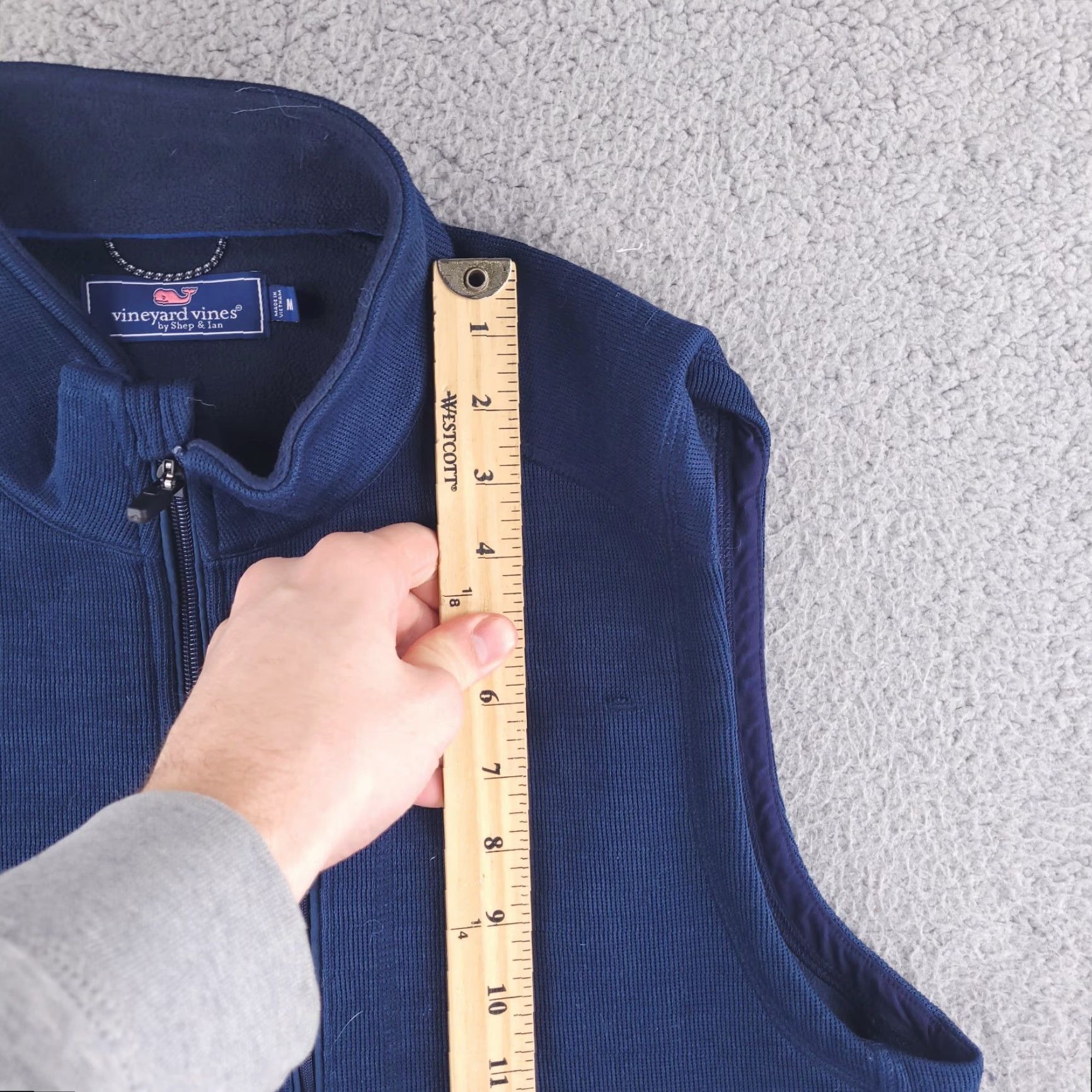 Vineyard Vines Vineyard Vines Jacket Mens L Blue Quilted Golf Casual Size US L / EU 52-54 / 3 - 7 Thumbnail