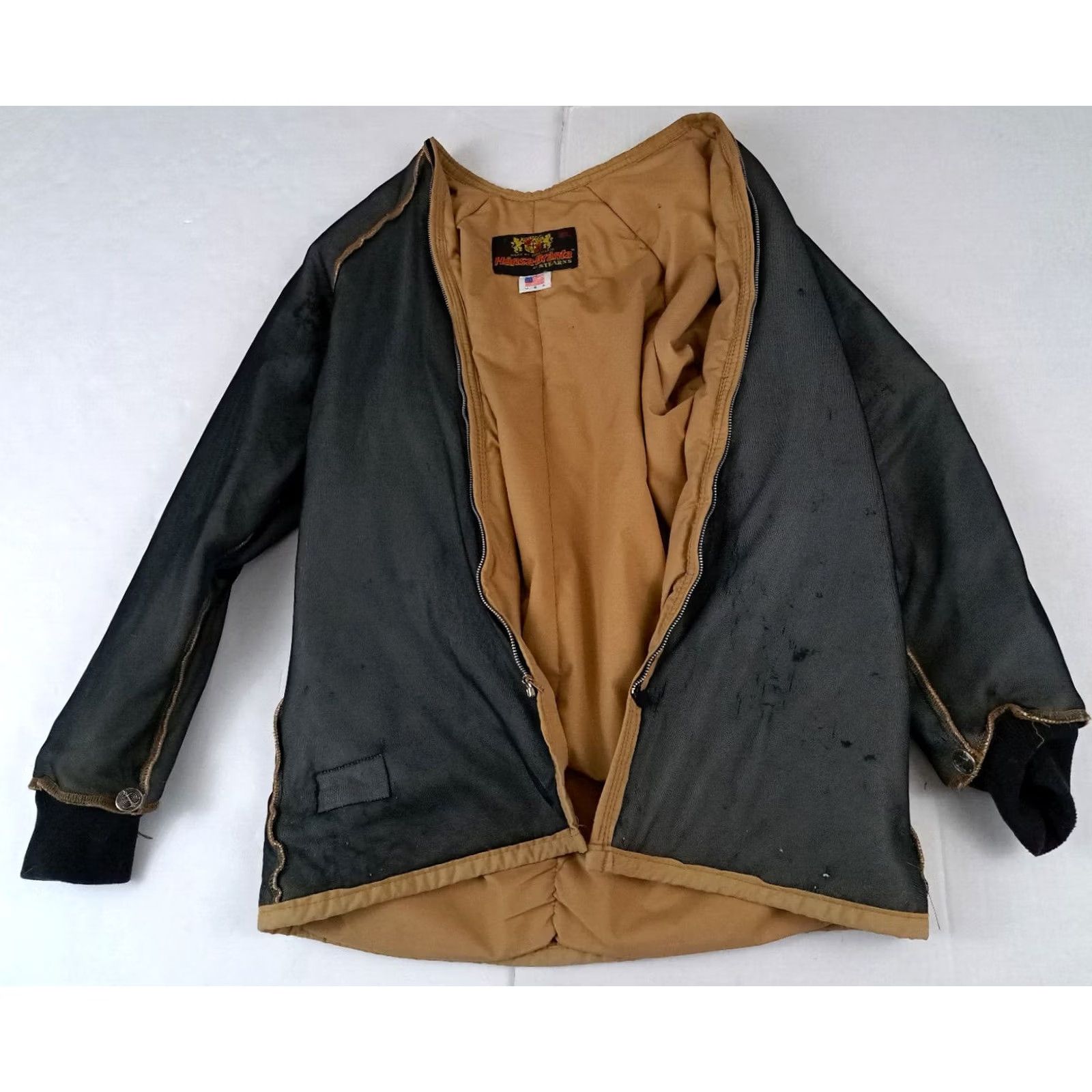 Vintage VINTAGE Stearns Jacket Parka XL Men Blue Canvas Zip&Button 3M Lining Outdoor USA Hunting Pockets Size US XL / EU 56 / 4 - 2 Thumbnail