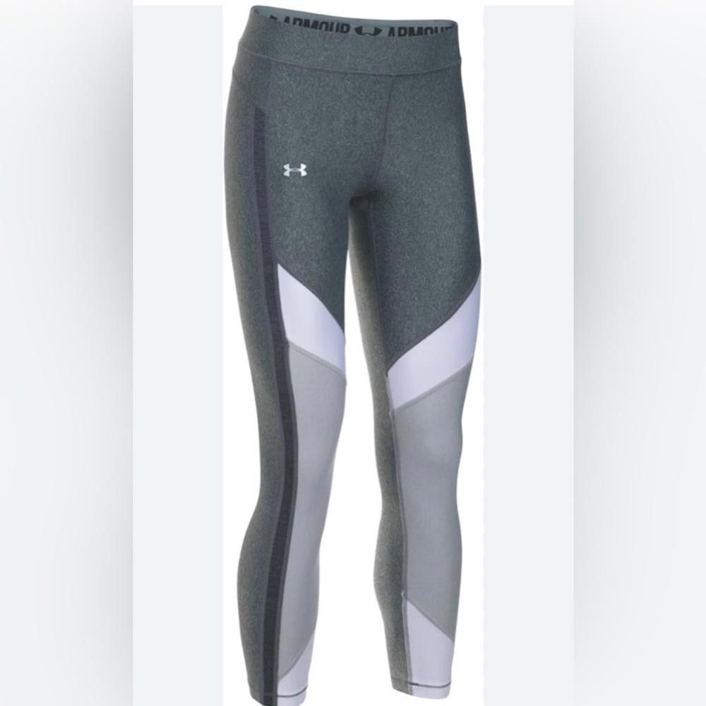 Under Armour Under Armour Women's Grey High-Performance Leggings Size 28" / US 6 / IT 42 - 1 Thumbnail