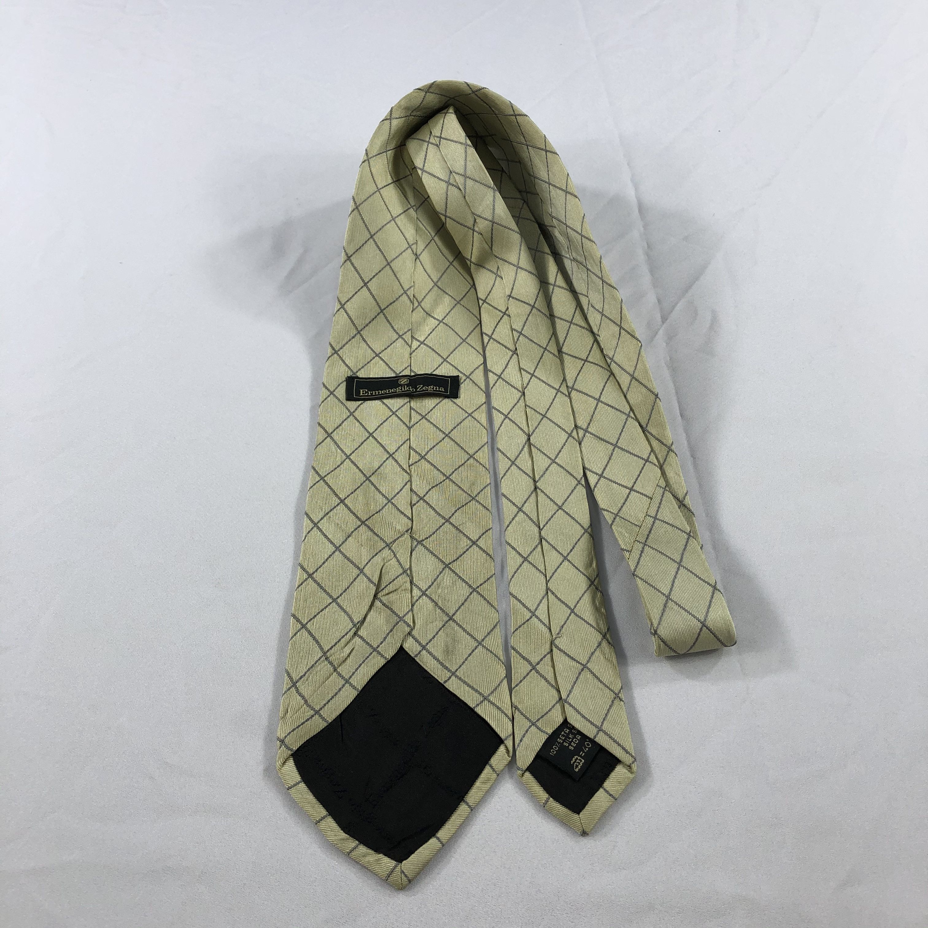 Ermenegildo Zegna Ermenegildo Zegna Silk Neck Ties T58 Size ONE SIZE - 2 Thumbnail